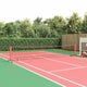 Vidaxl tennisnet zwart en rood 494,5 x 90 x 87 cm polyester