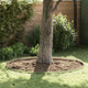 Vidaxl tuinrand 4 pcs zilver 450 x 0.05 x 15 cm gegalvaniseerd staal