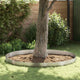 Vidaxl tuinrand zilver 450 x 0.05 x 15 cm roestvrij staal