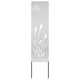 Vidaxl tuin privacy screen zilver 32 x 140 cm gegalvaniseerd staal