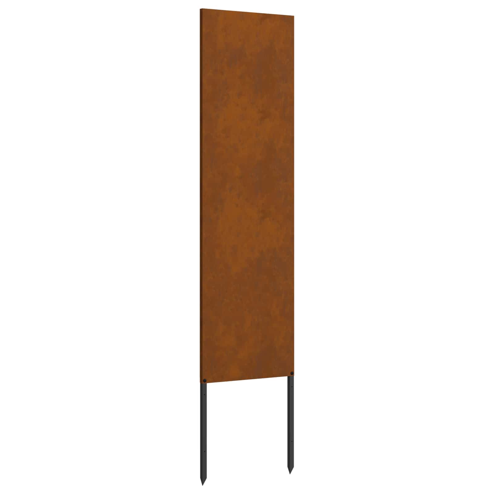 VidaXL protección visual para jardín calado oxidado 32 x 140 cm acero corten