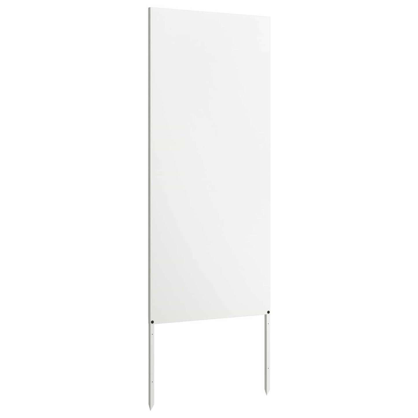 Vidaxl tuin privacy screen fretwerk wit 50 x 140 cm koudgewalst staal