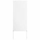 Vidaxl tuin privacy screen fretwerk wit 50 x 140 cm koudgewalst staal