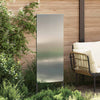 Vidaxl tuin privacy screen zilver 50 x 140 cm gegalvaniseerd staal