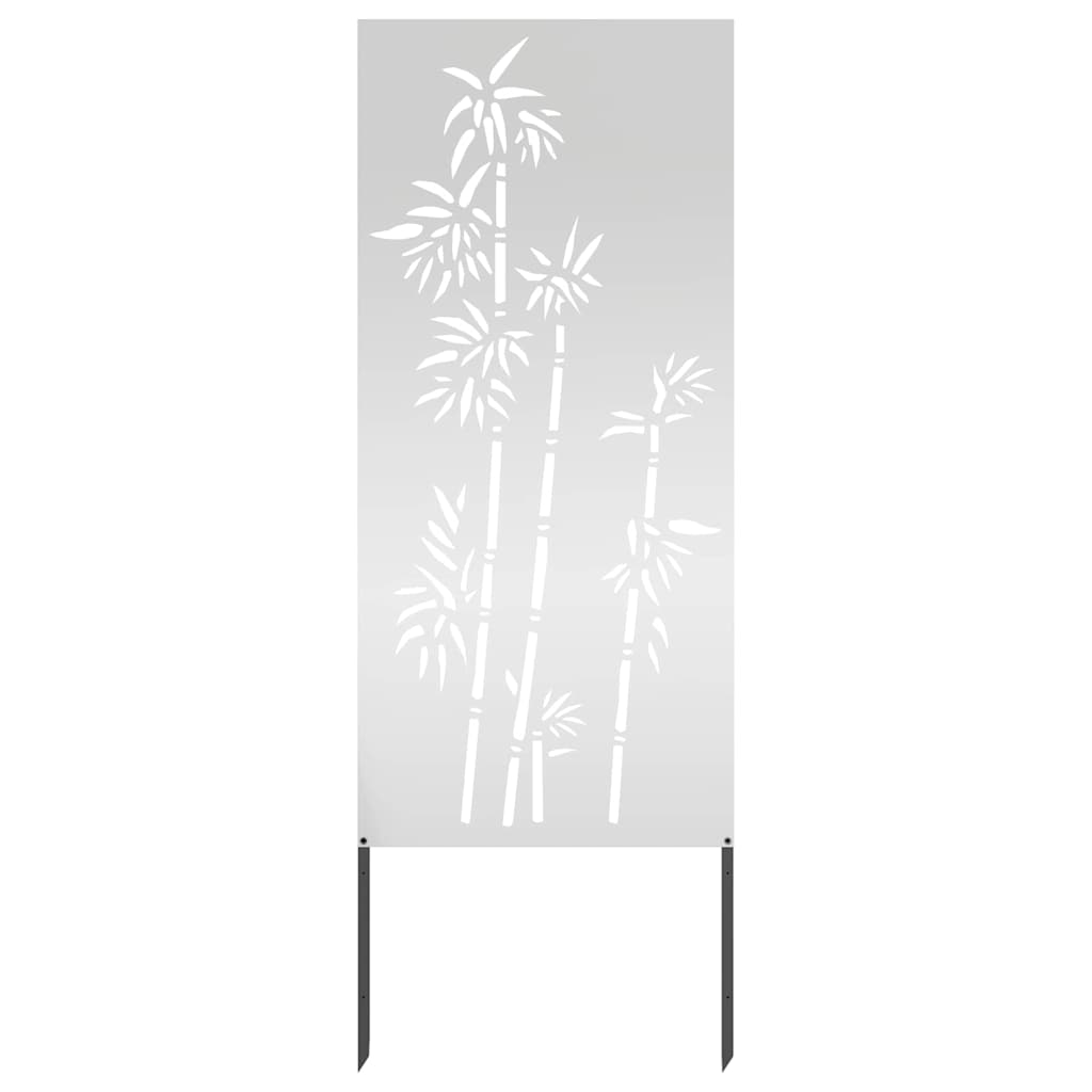 Vidaxl tuin privacy screen zilver 50 x 140 cm gegalvaniseerd staal
