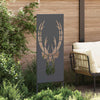 Vidaxl tuin privacy screen antraciet 50 x 140 cm koudgewalst staal