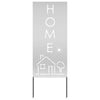 Vidaxl tuin privacy screen zilver 50 x 140 cm gegalvaniseerd staal