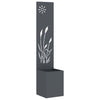 VidaXL paravento da giardino traforato antracite 50 x 32 x 150 cm