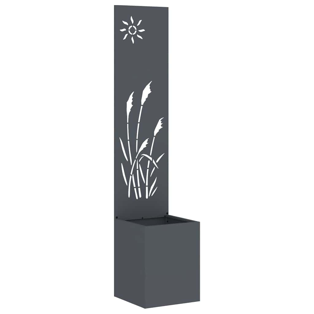 VidaXL paravento da giardino traforato antracite 50 x 32 x 150 cm