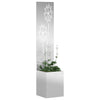 Vidaxl tuin privacy screen zilver 32 x 140 cm gegalvaniseerd staal
