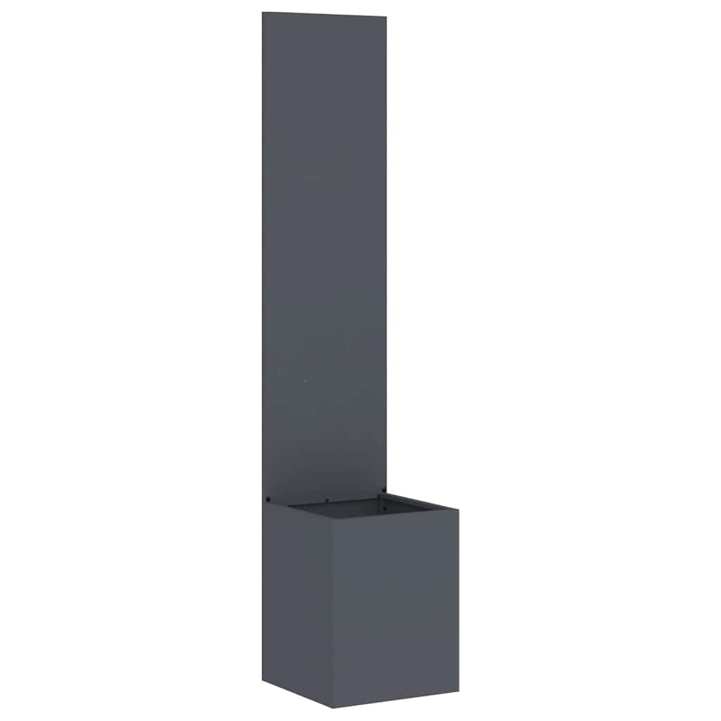 VidaXL paravento da giardino traforato antracite 32 x 32 x 150 cm