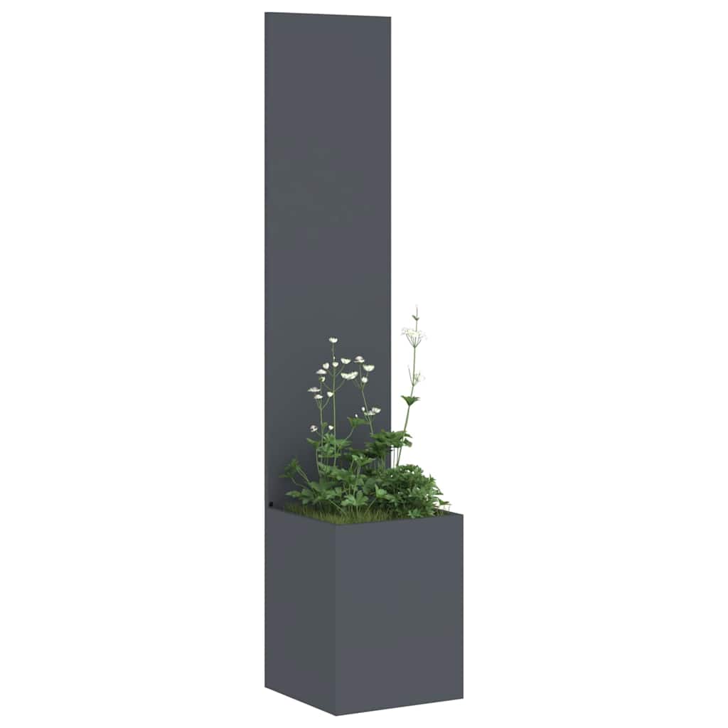 VidaXL paravento da giardino traforato antracite 32 x 32 x 150 cm
