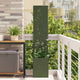 VidaXL protección visual para jardín flores verde oliva 32 x 32 x 150 cm