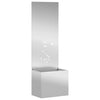 Vidaxl tuin privacy screen zilver 50 x 140 cm gegalvaniseerd staal