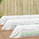 Vidaxl insecten net wit 2 x 50 m polyetheen