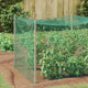 Vidaxl vogel beschermnet groen 2 x 25 m polyetheen