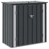 Vidaxl tuinopslagdoos zwart 101,5 x 57 x 100,5 cm staal