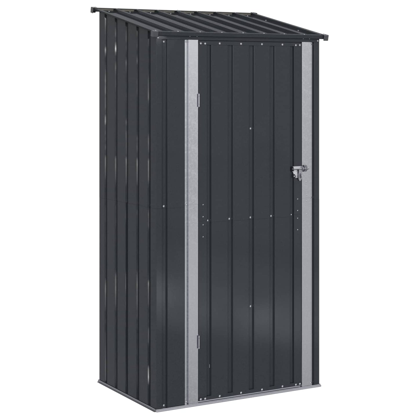 Vidaxl tuinhuisjes antraciet 103 x 74 x 200 cm metaal