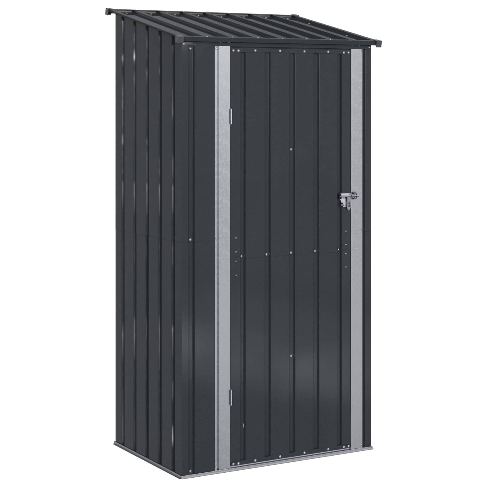 Vidaxl tuinhuisjes antraciet 103 x 74 x 200 cm metaal