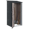 Vidaxl tuinhuisjes antraciet 103 x 86 x 200 cm metaal