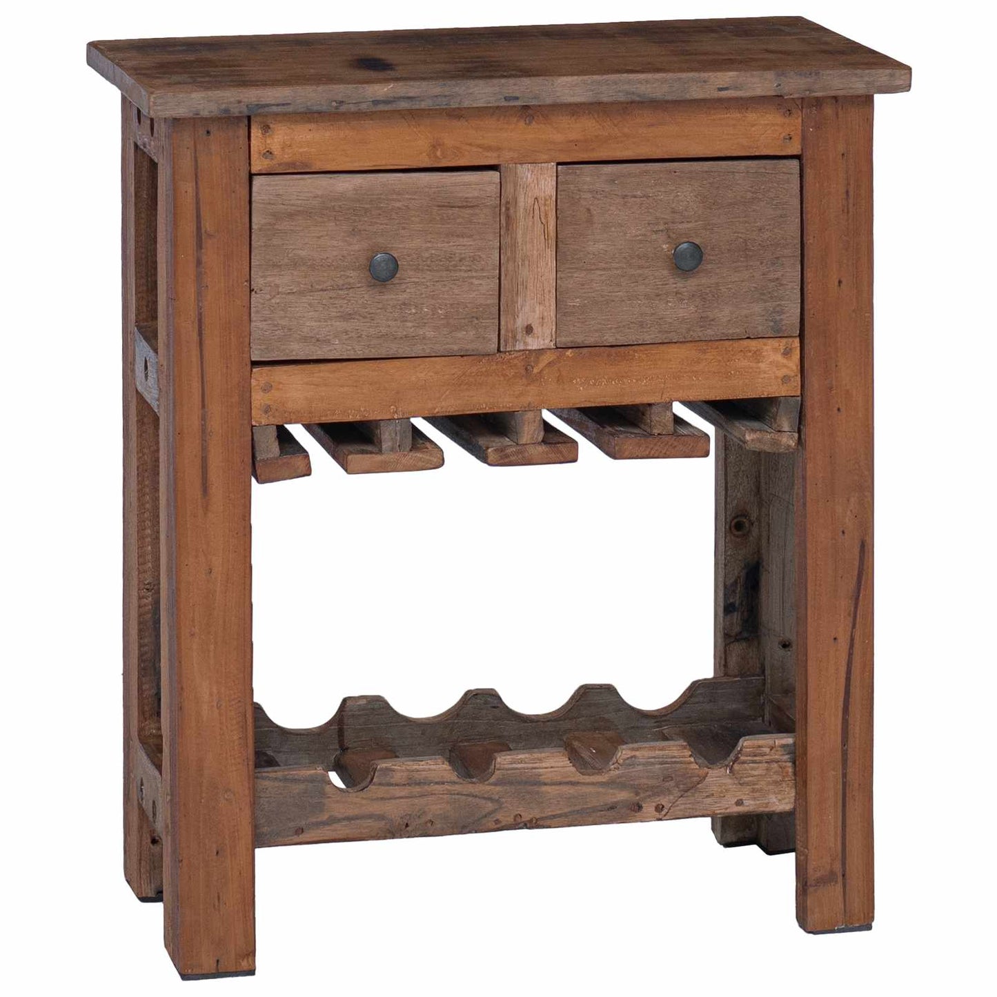 Vidaxl kast bruin 60 x 30 x 70 cm massief gerecycled hout