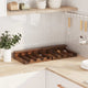 VidaXL maleta marrón 36 x 30 x 10 cm caoba maciza