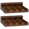 Vidaxl koffer bruin 36 x 30 x 10 cm massief mahoniehout