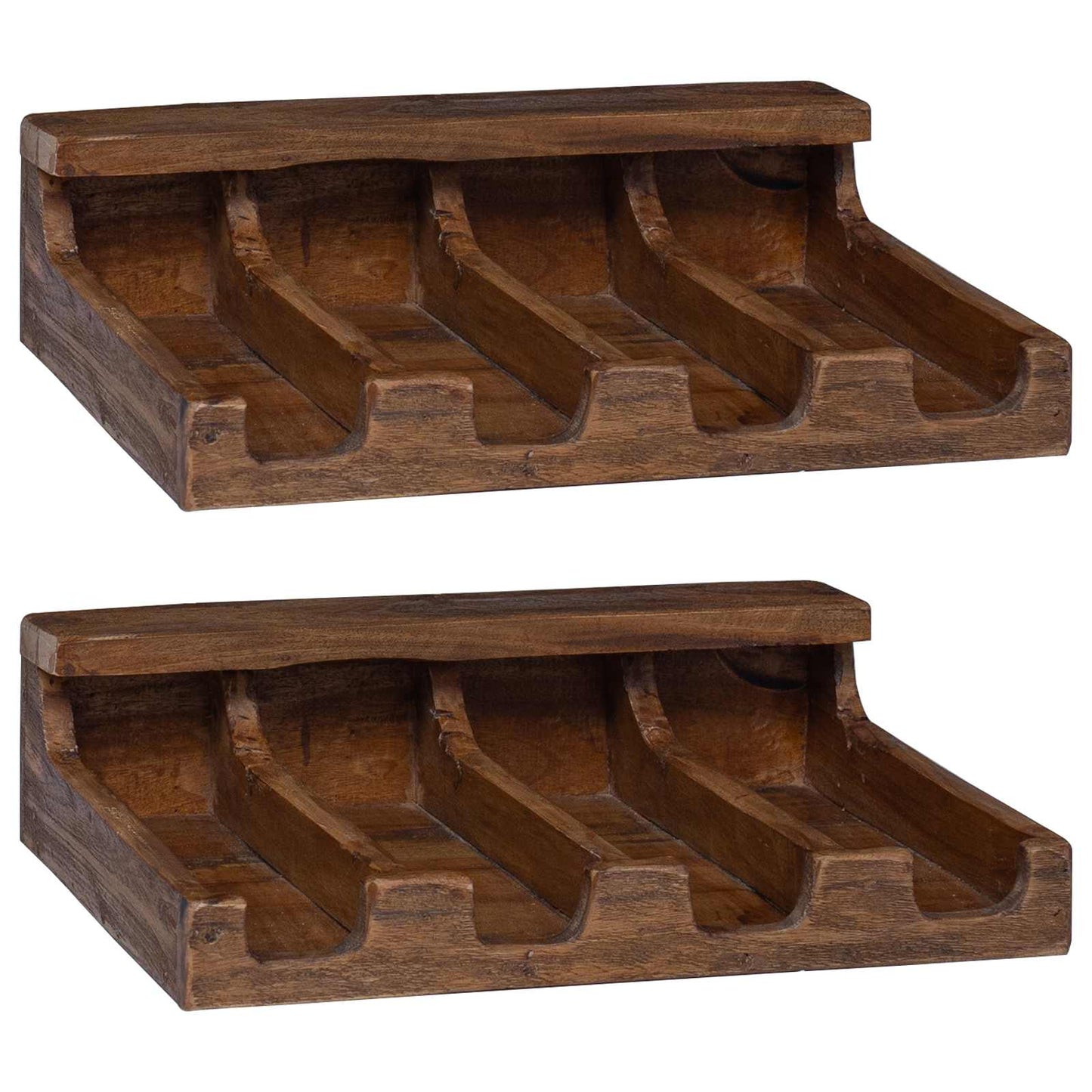 Vidaxl koffer bruin 36 x 30 x 10 cm massief mahoniehout