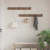 Vidaxl hanger bruin 50 x 8 x 12 cm massief gerecycled hout