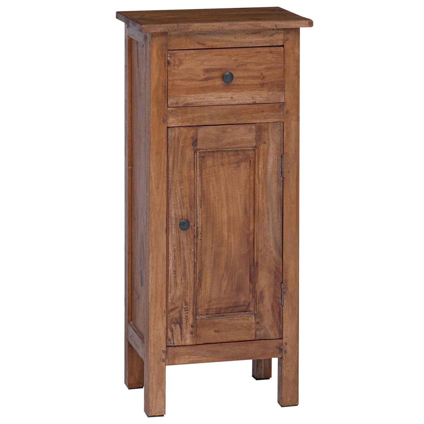 Portapiante Vidaxx con cassetto marrone 36 x 25 x 80 cm in mogano