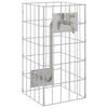 Rubinetto per gabbione Vidaxx argento 26 x 25 x 50 cm in acciaio inossidabile