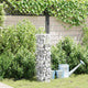 Rubinetto per gabbione Vidaxx argento 25 x 25 x 100 cm in acciaio inossidabile