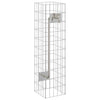 Rubinetto per gabbione Vidaxx argento 25 x 25 x 100 cm in acciaio inossidabile