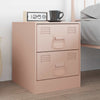Maniglie per armadi Vidaxxl 2 pezzi rosa 85 x 45 mm in metallo