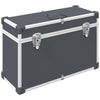 Tiradores para armario vidaxxl 2 piezas antracita 85 x 45 mm metal