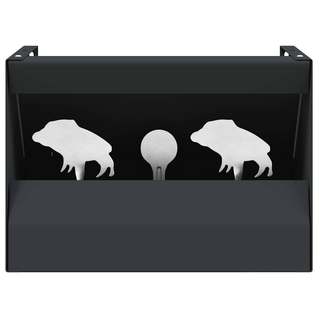 Vidaxx box per scale a sfera nero 29 x 22 x 20 cm in acciaio