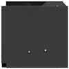 Vidaxx box per scale a sfera nero 29 x 22 x 20 cm in acciaio