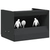 Vidaxx box per scale a sfera nero 29 x 22 x 20 cm in acciaio