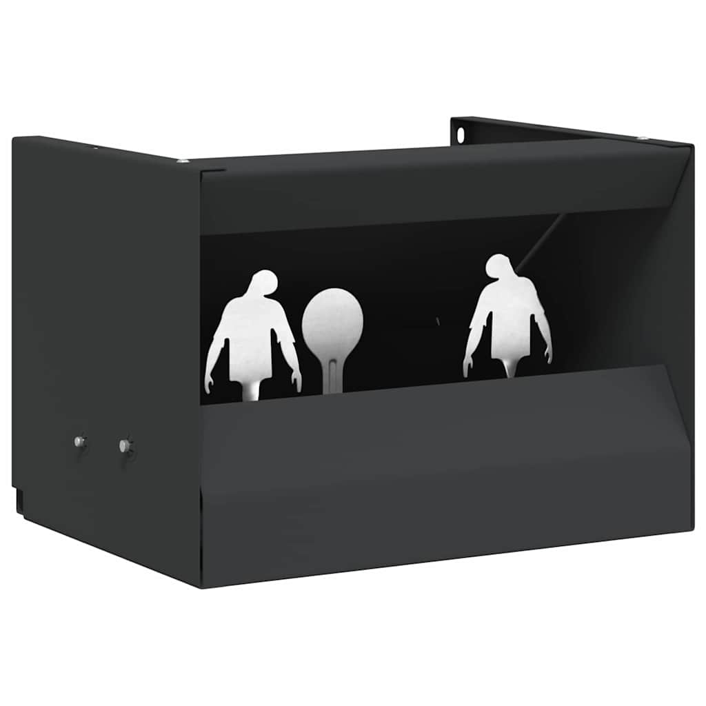 Vidaxx box per scale a sfera nero 29 x 22 x 20 cm in acciaio