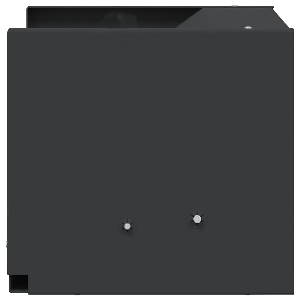 Vidaxx box per scale a sfera nero 29 x 22 x 20 cm in acciaio