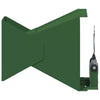 Vidaxl kogelvanger groen 14 x 14 x 19 cm staal