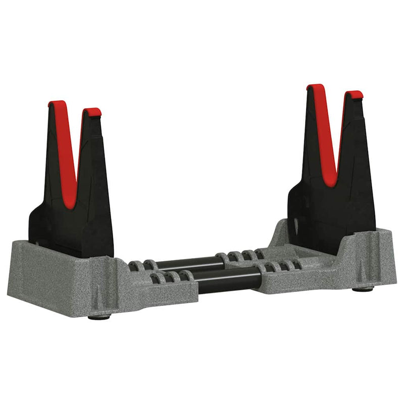 Vidaxx soporte de tiro ajustable gris 46 x 14 x 19,5 cm plástico