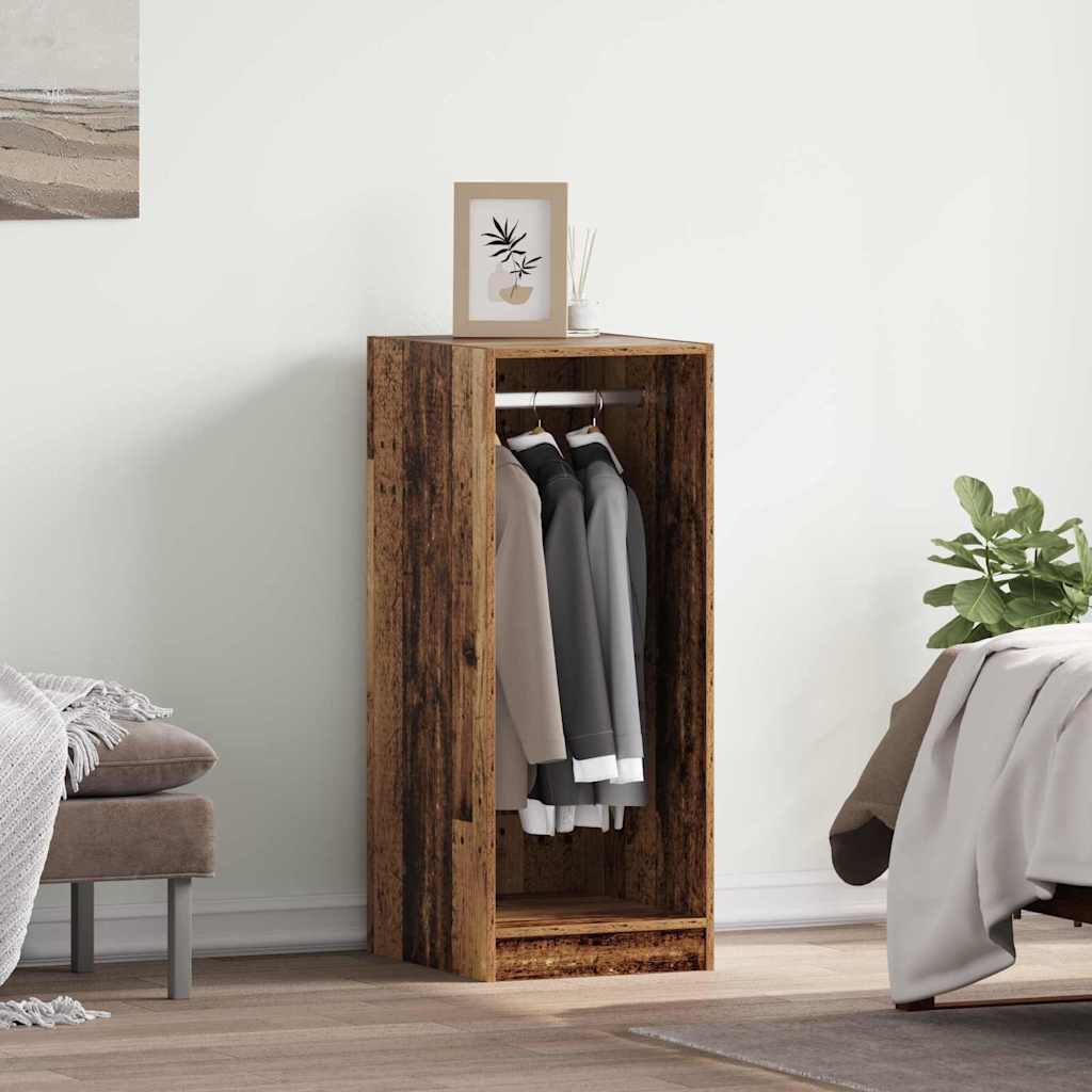 Armario VidaXL con balda con almacenaje madera vieja 41 x 48 x 102 cm