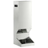 Vidaxl hertenvoerbak zilver 28 x 30 x 80 cm gegalvaniseerd staal
