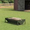 Vidaxl voederbak voor vee olijf groen 108 x 50 x 28 cm