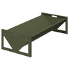 Vidaxl voederbak voor vee olijf groen 108 x 50 x 28 cm