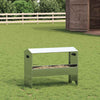 Vidaxl comedero para ganado plata 79 x 35 x 62 cm acero galvanizado