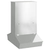Mangime per suini Vidaxx argento 82 x 51 x 91,5 cm in acciaio zincato