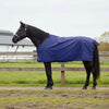Coperta per cavallo Vidaxx verde scuro e nero 165 cm in poliestere