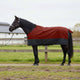 Coperta per cavallo Vidaxx verde scuro e nero 115 cm in poliestere